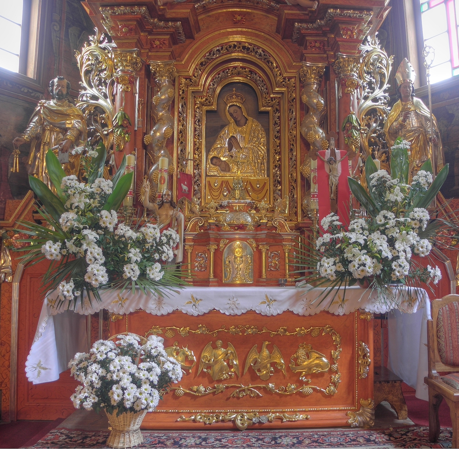 kościół w brzezinach