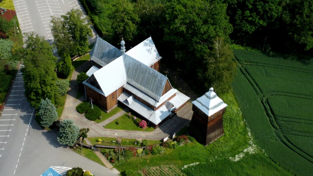 Kościół z lotu ptaka